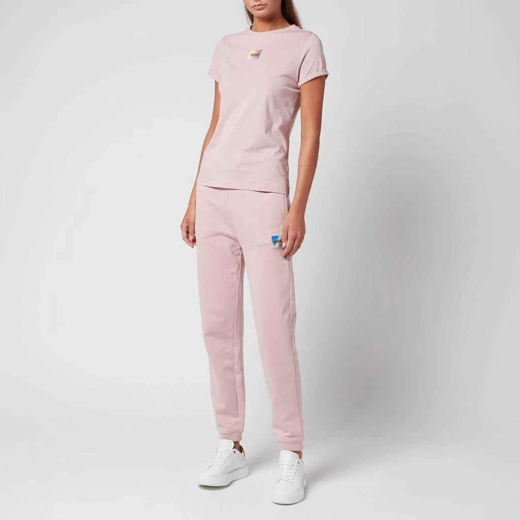 商品Hugo Boss|HUGO Women's Red Label Dachibi Sweatpants - Light/Pastel Pink,价格¥355,第3张图片详细描述