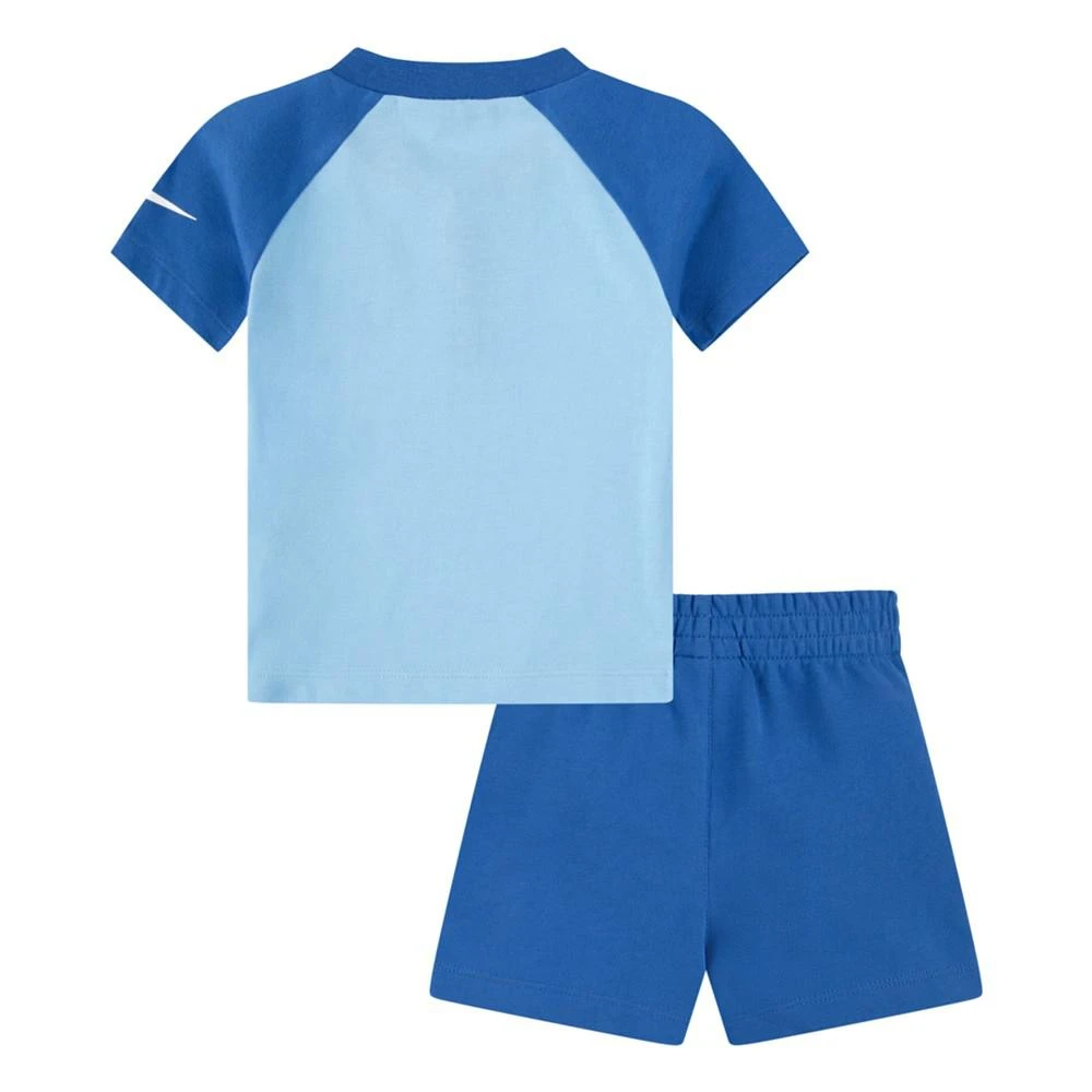 商品NIKE|Baby Boys Next Gen Henley Shorts and T-shirt, 2 Piece Set,价格¥295,第2张图片详细描述