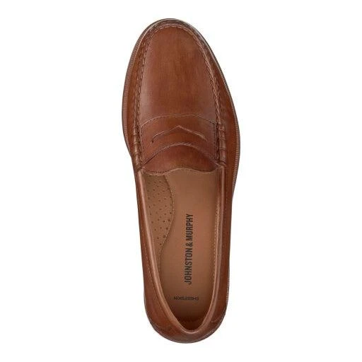 商品Johnston & Murphy|Halstead Penny Loafers,价格¥1274,第3张图片详细描述