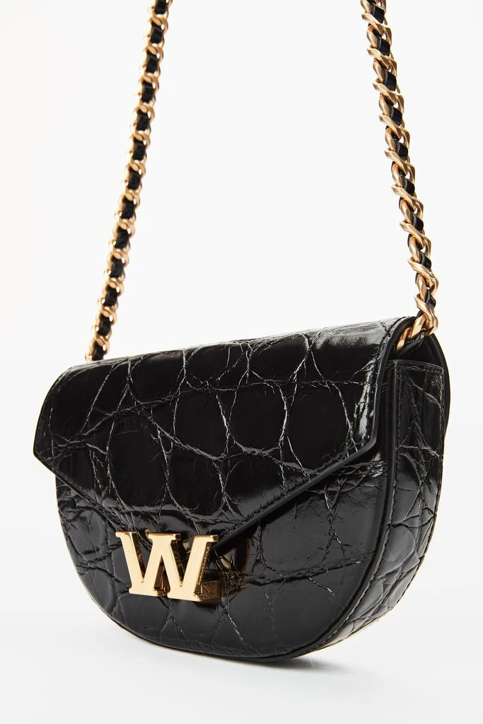 商品Alexander Wang|W LEGACY CROSSBODY BAG IN CROC LEATHER,价格¥2977,第2张图片详细描述