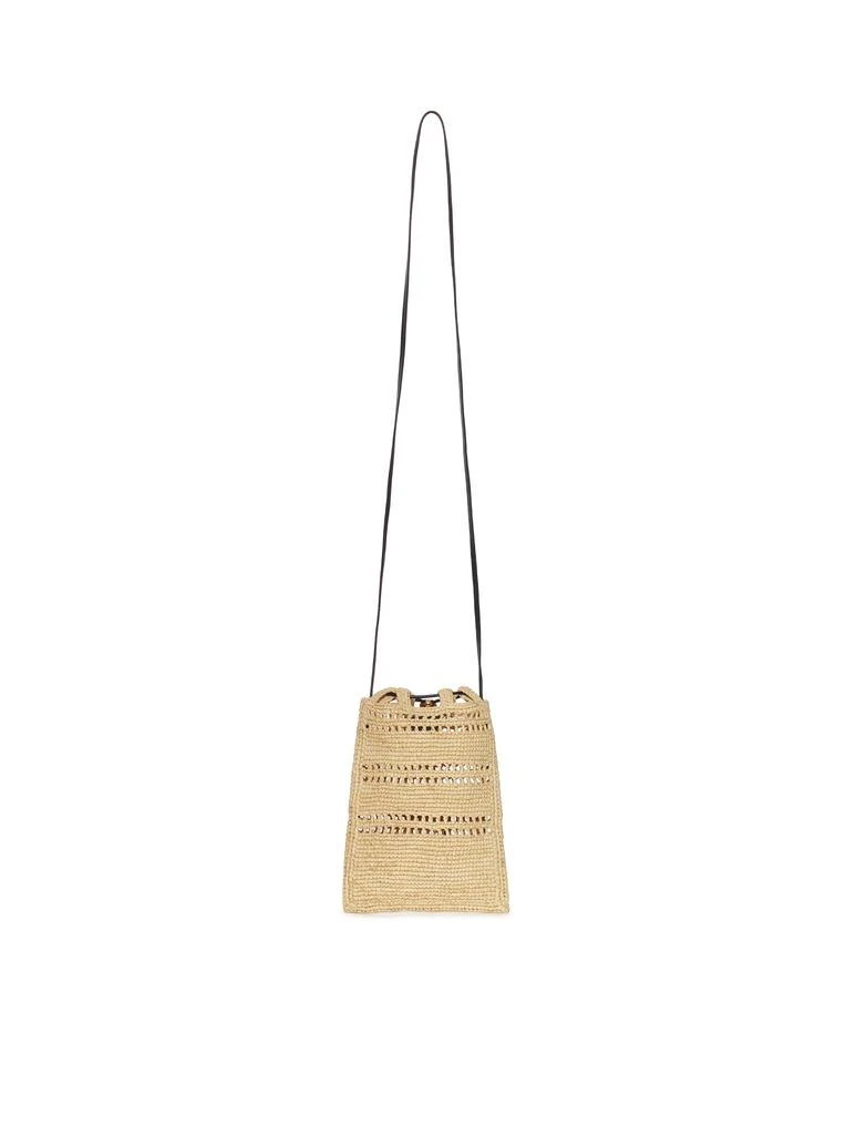 商品Loewe|DRAWSTRING POCKET IN RAFFIA,价格¥6162,第3张图片详细描述