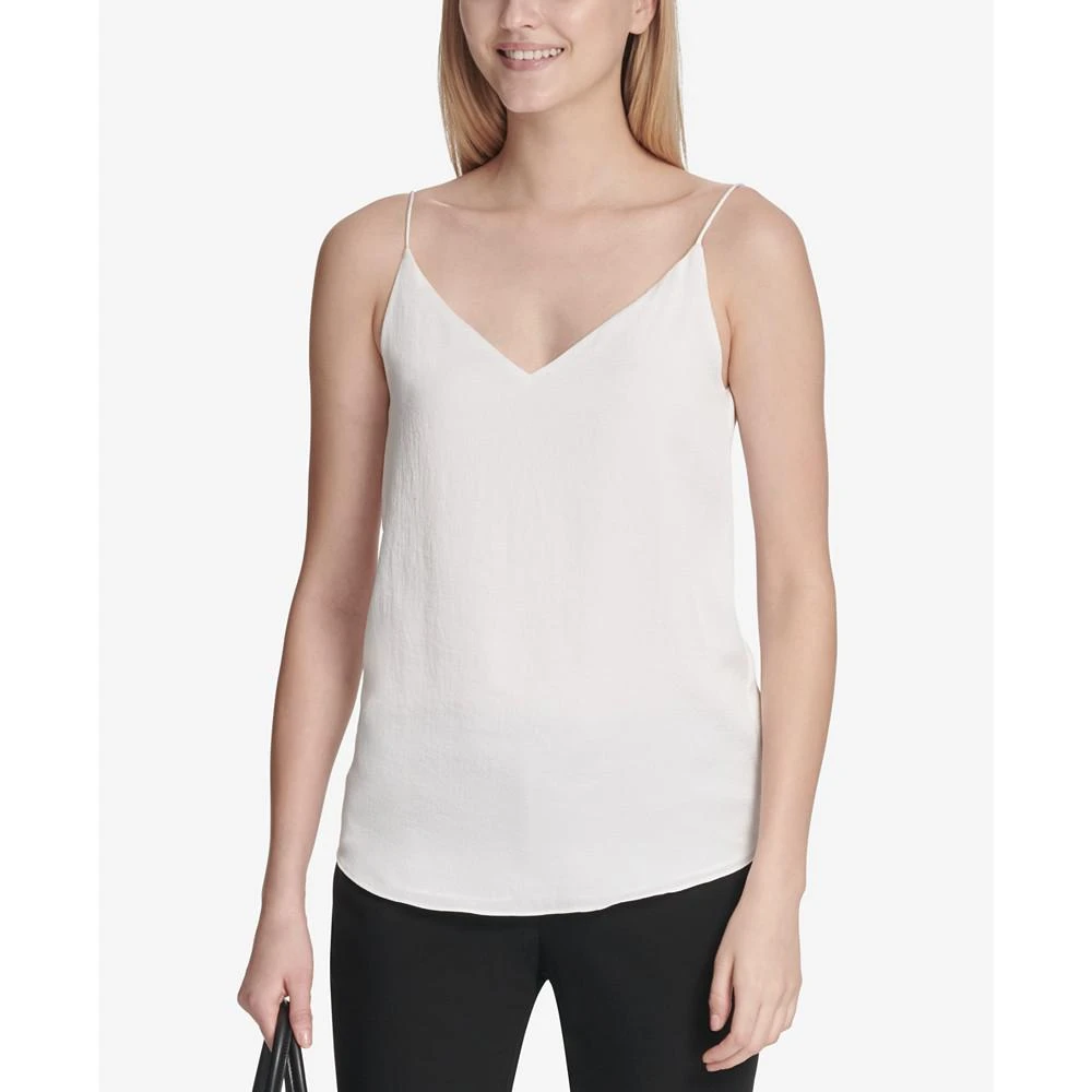 商品Calvin Klein|Petite V-Neck Camisole Top,价格¥99,第1张图片