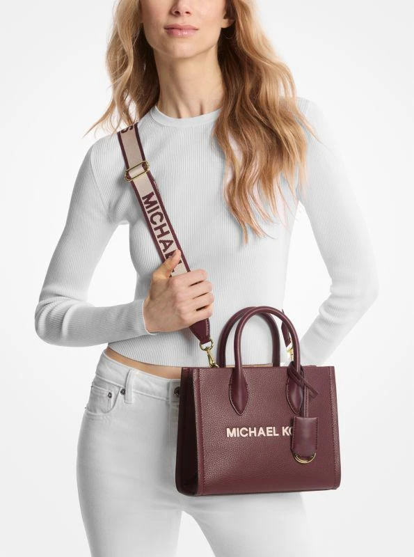 商品Michael Kors|Mirella Small Pebbled Leather Crossbody Bag,价格¥1132,第3张图片详细描述