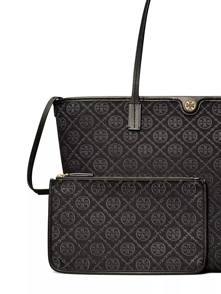 商品Tory Burch|T Monogram Zip Tote Bag,价格¥2978,第5张图片详细描述