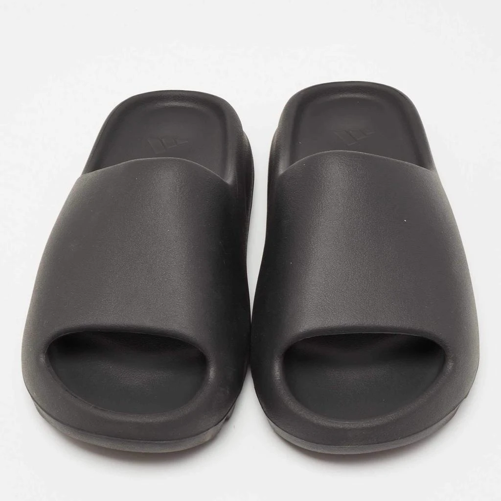商品YEEZY|Yeezy x Adidas Black Rubber 'Onyx' Slide Sandals Size 43,价格¥3109,第3张图片详细描述