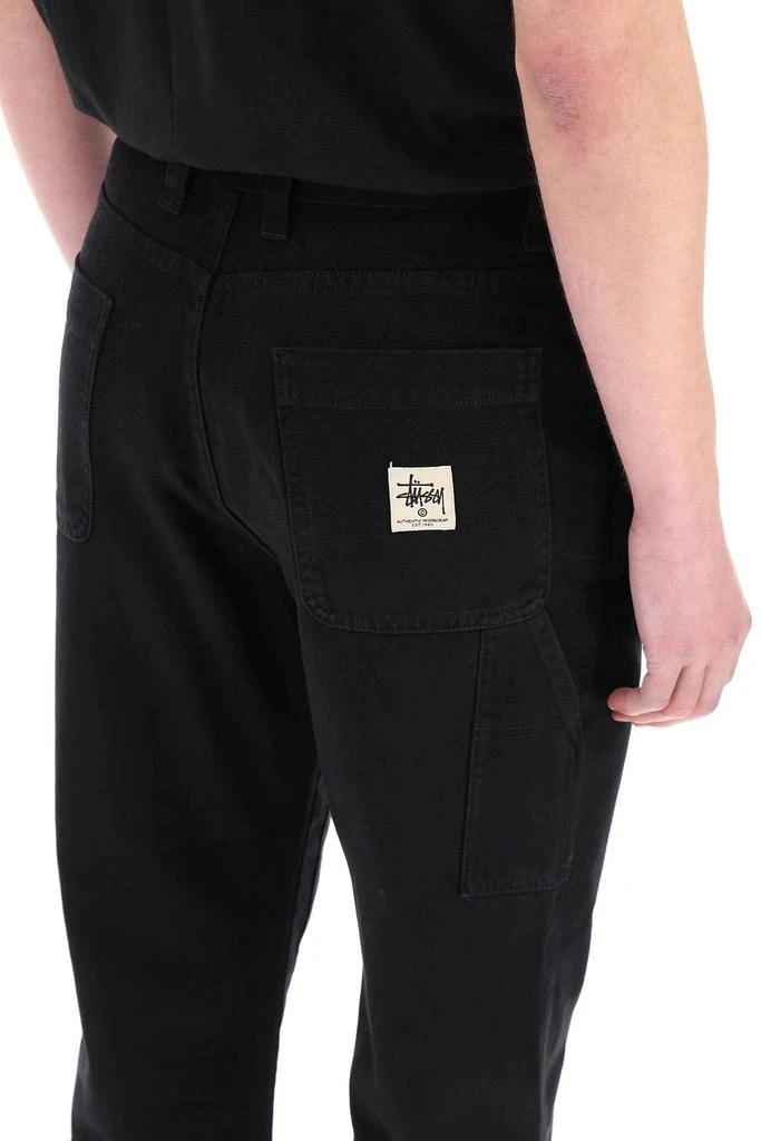 商品STUSSY|COTTON CANVAS TROUSERS,价格¥848,第5张图片详细描述