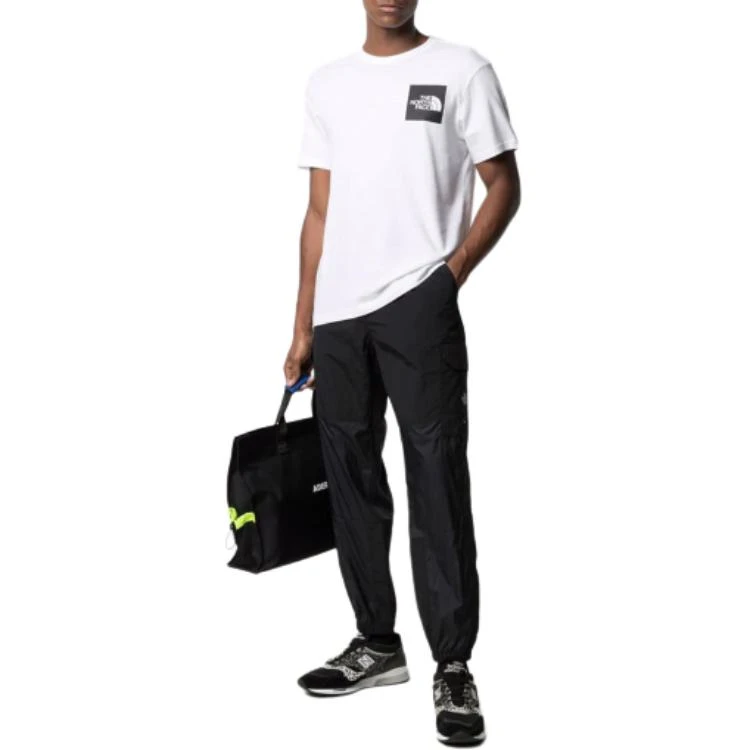 商品[国内直发] The North Face|纯色字母印花圆领短袖T恤 男款 白色,价格¥249,第3张图片详细描述