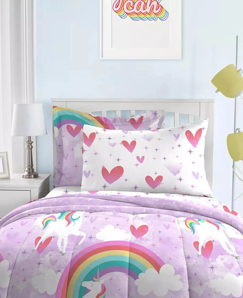 商品Macy's|Unicorn Rainbow 7-Pc. Comforter Set,价格¥417,第3张图片详细描述