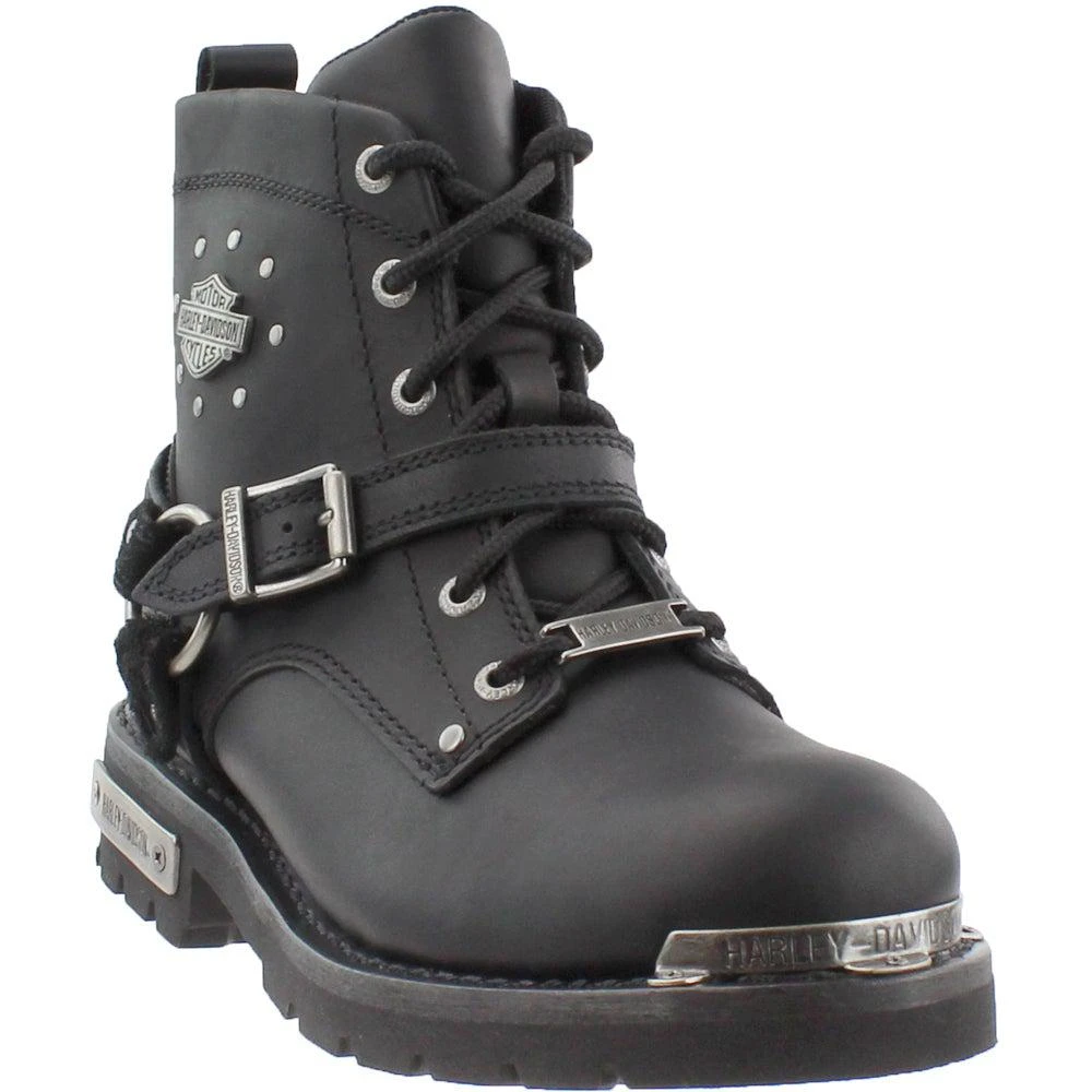 商品Harley Davidson|Becky Round Toe Motorcycle Boots,价格¥1039,第2张图片详细描述