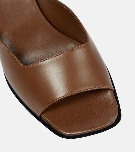 Lauren leather mules 商品