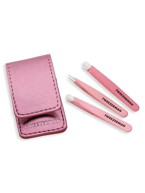商品Tweezerman|3-Piece Micro-Mini Tweezer Set,价格¥188,第2张图片详细描述