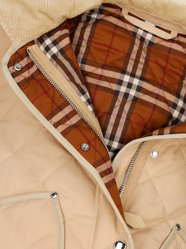 商品Burberry|Burberry Diamond Quilted Buttoned Jacket,价格¥4601,第3张图片详细描述