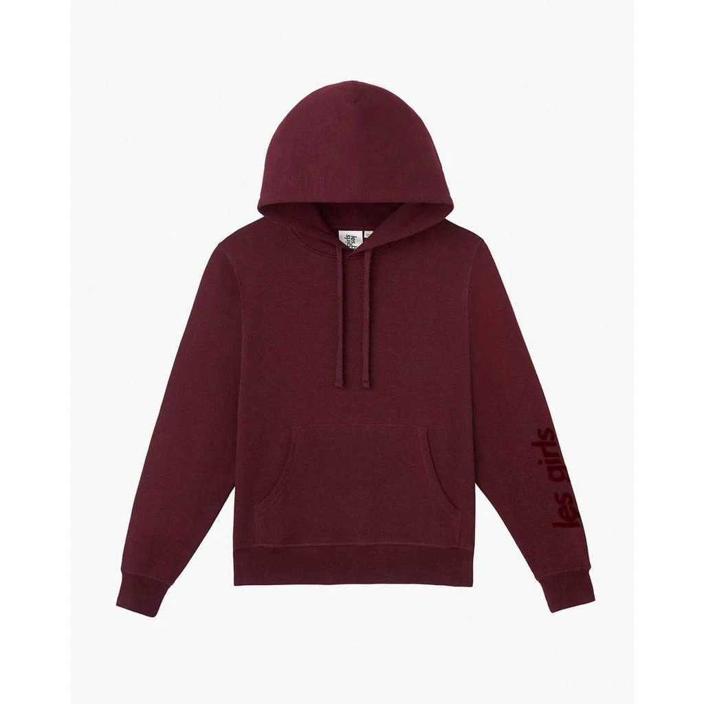 商品The Hut|Les Girls Les Boys Women's Loopback Slim Hoody - Red,价格¥348,第1张图片