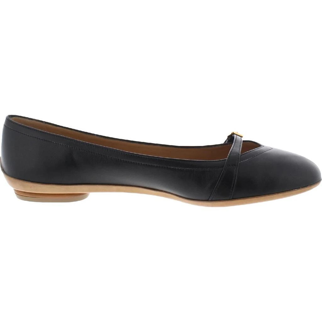 商品Salvatore Ferragamo|Salvatore Ferragamo Womens Leather Dressy Ballet Flats,价格¥1139,第2张图片详细描述