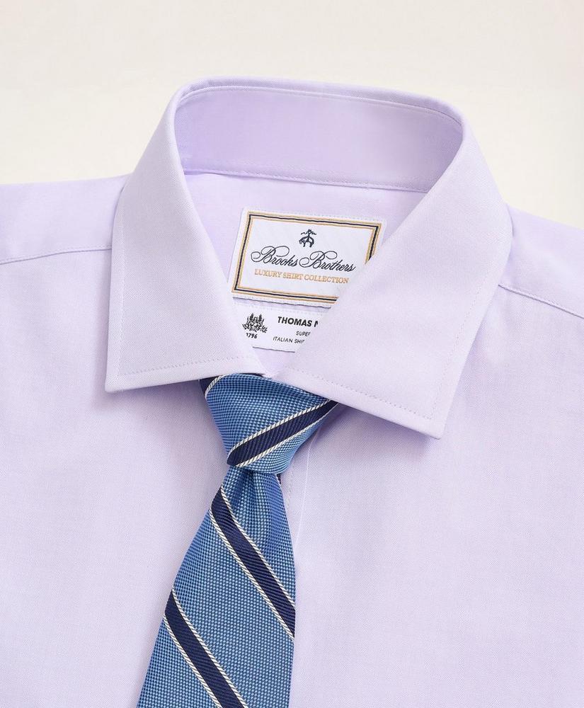 商品Brooks Brothers|Brooks Brothers x Thomas Mason® Regent Regular-Fit Dress Shirt, Pinpoint English Collar,价格¥1252,第4张图片详细描述