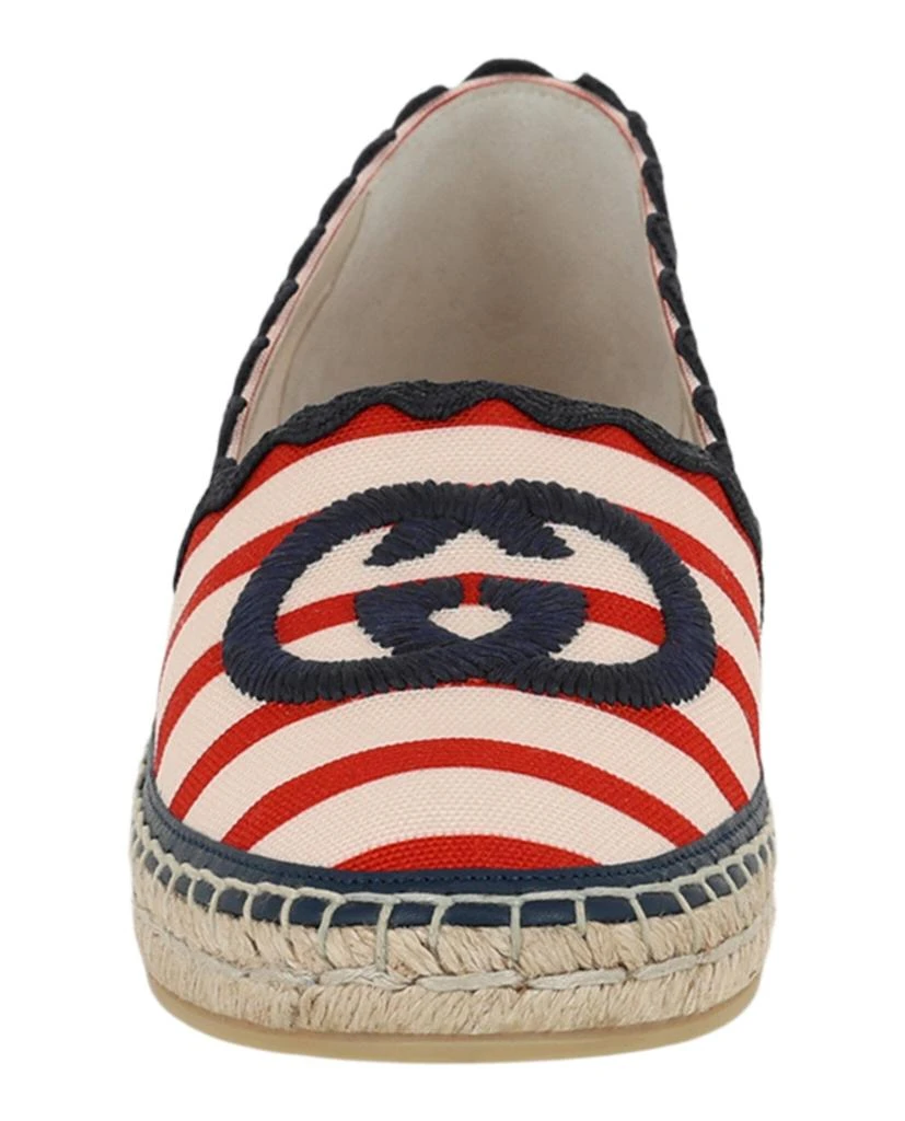 商品Gucci|GG Striped Espadrilles,价格¥1551,第4张图片详细描述