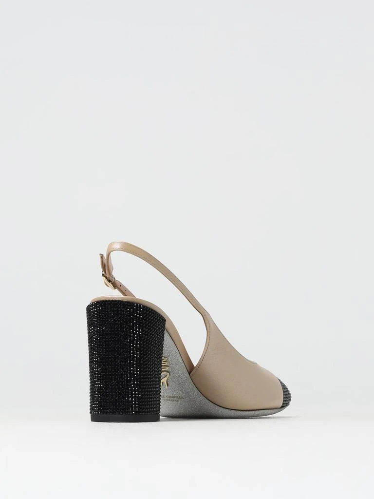 商品Rene Caovilla|Rene Caovilla slingbacks in leather and rhinestones,价格¥9359,第3张图片详细描述
