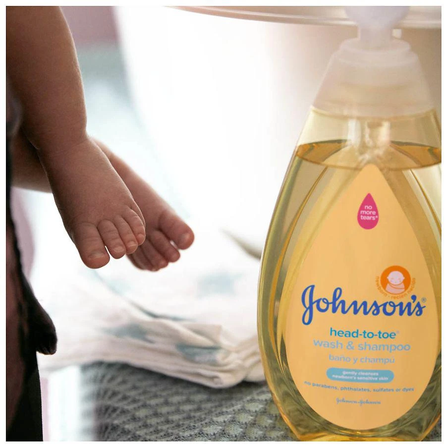 商品Johnson's Baby|Head-To-Toe Tear-Free Body Wash & Shampoo,价格¥96,第3张图片详细描述