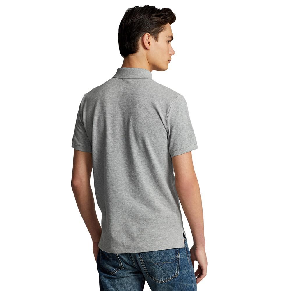 Men's Classic-Fit Polo Bear Mesh Polo Shirt商品第2张图片规格展示
