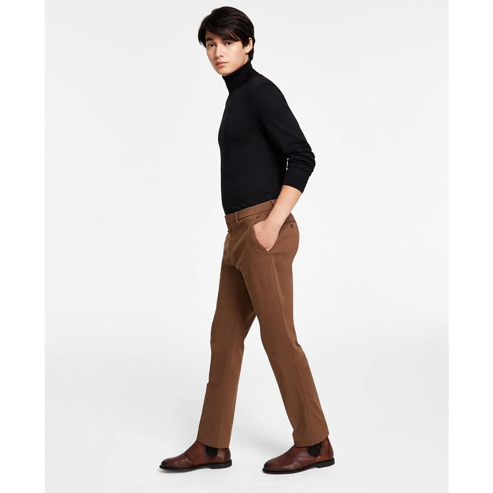 商品Tommy Hilfiger|Men's Modern-Fit TH Flex Stretch Solid Performance Pants,价格¥332,第1张图片