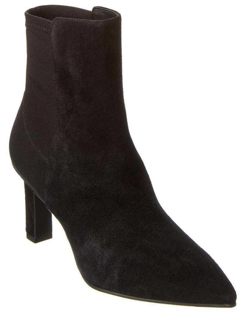 商品Stuart Weitzman|Stuart Weitzman Lauri 75 Suede Bootie,价格¥1588,第1张图片