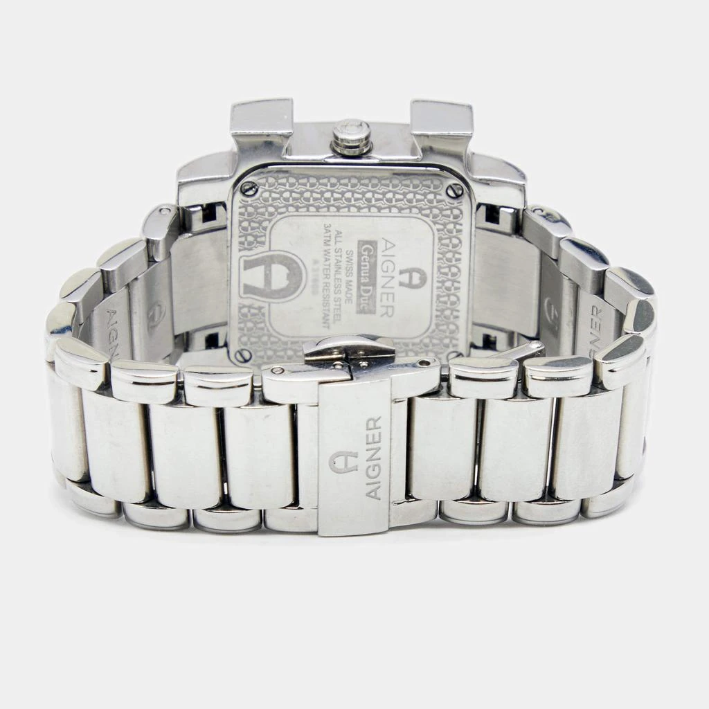 商品[二手商品] Aigner|Aigner Mother of Pearl Stainless Steel Genua Due A31600 Women's Wristwatch 31 mm,价格¥1191,第5张图片详细描述