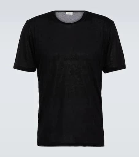 商品Yves Saint Laurent|Logo刺绣T恤,价格¥5254,第1张图片