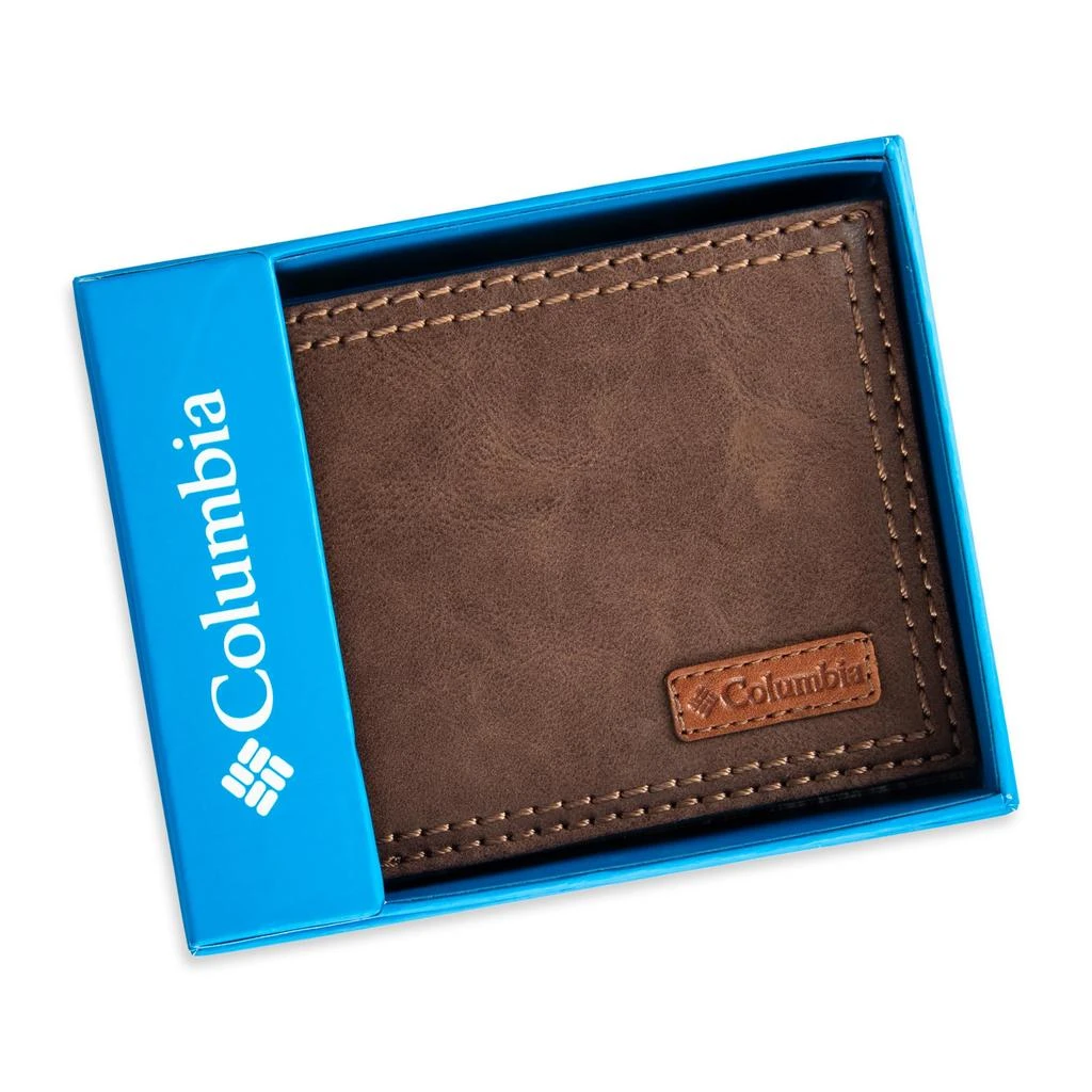 Columbia Men's Everyday Bifold Wallet-Multiple Card Slots, Id Window 商品