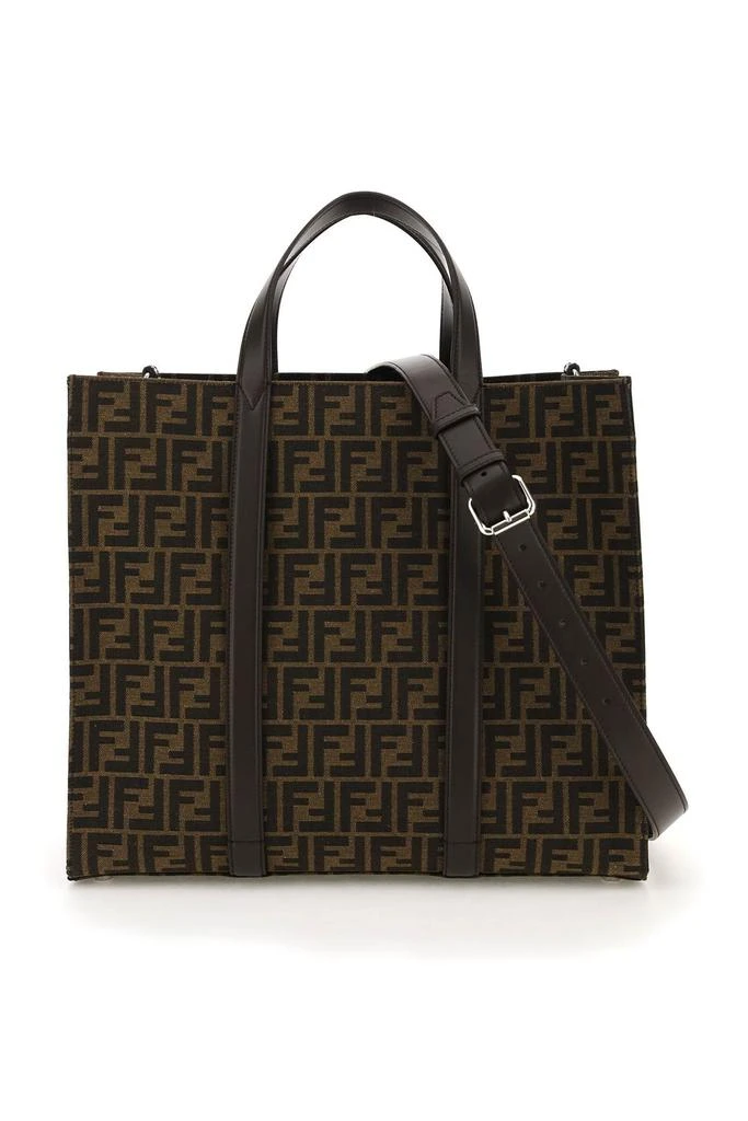 商品Fendi|Fendi recycled ff jacquard fabric tote bag,价格¥8416,第1张图片