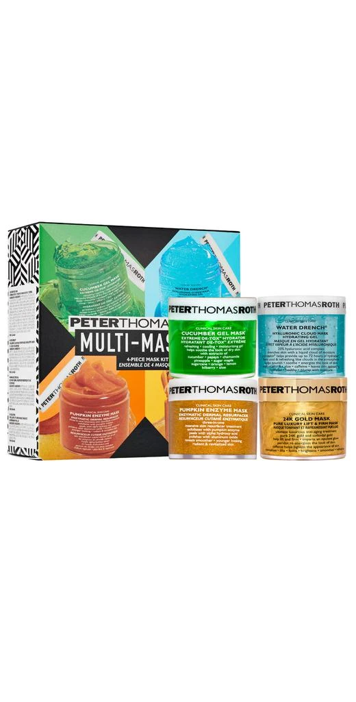 商品Peter Thomas Roth|Peter Thomas Roth Multi-Masker 4-Piece Mask Kit,价格¥435,第1张图片