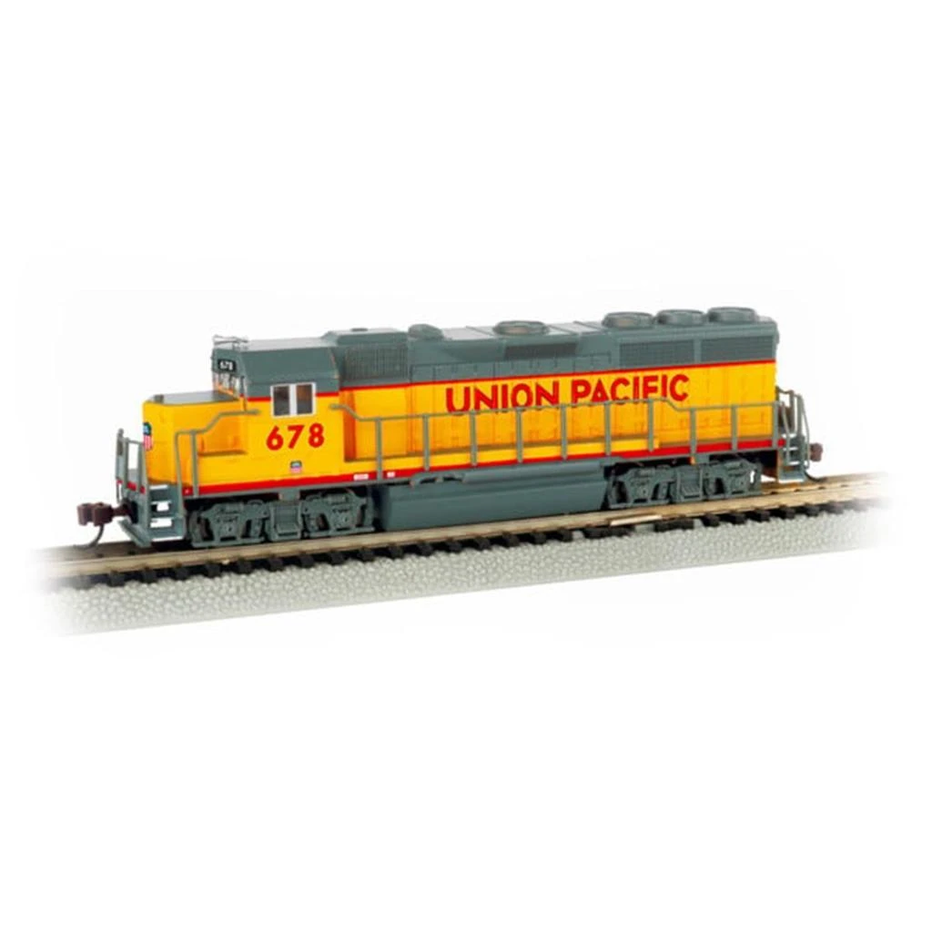 商品BACHMANN|Bachmann  N Scale Union Pacific EMD GP40 No.678 Diesel Locomotive Yellow & Red,价格¥1592,第1张图片