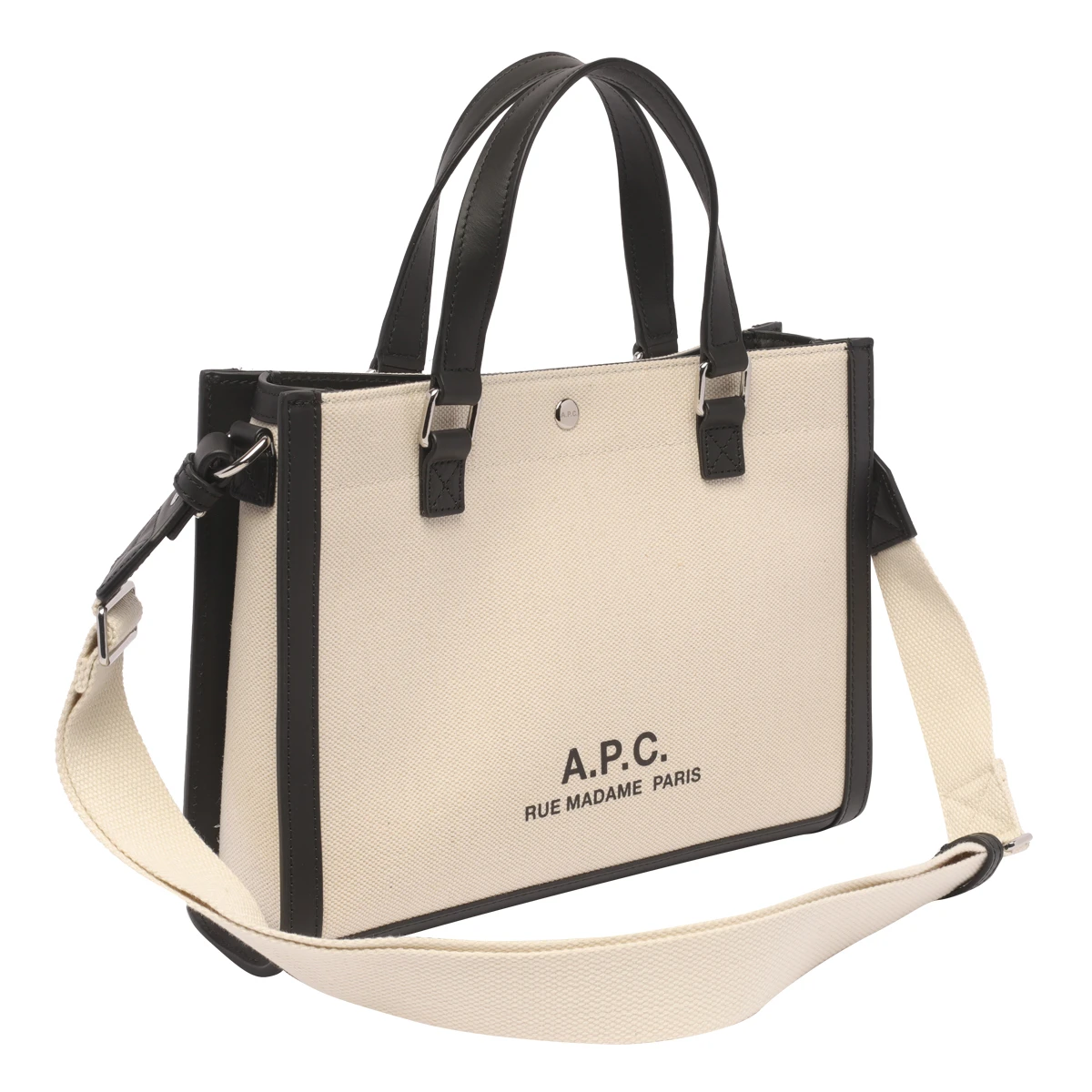 商品A.P.C.|A.P.C. 女士手提包 COEYOM61773BAA 米白色,价格¥2763,第3张图片详细描述