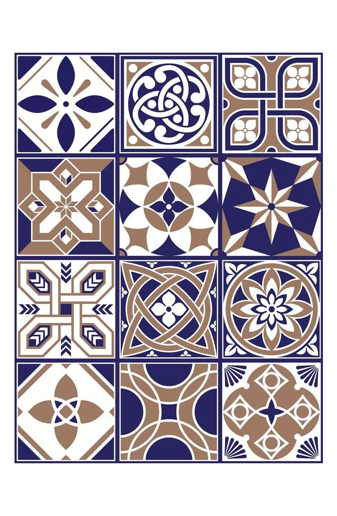 商品WALPLUS|Royal 72-Piece Tile Sticker Set,价格¥239,第1张图片