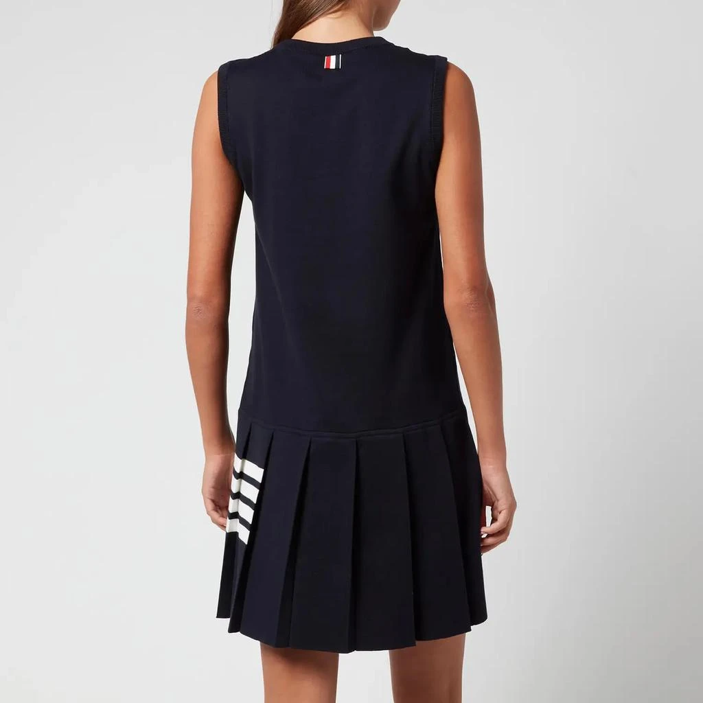 商品Thom Browne|Thom Browne Women's Mini Sleeveless Pleated Dress,价格¥4017,第2张图片详细描述