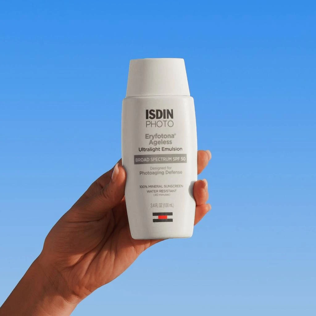 商品ISDIN|ISDIN Eryfotona Ageless Ultralight Tinted Mineral SPF 50 Sunscreen 100ml,价格¥415,第2张图片详细描述