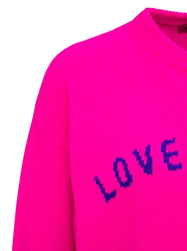 商品IRENEISGOOD|Love is Good Pink Wool blend Sweater,价格¥1987,第3张图片详细描述