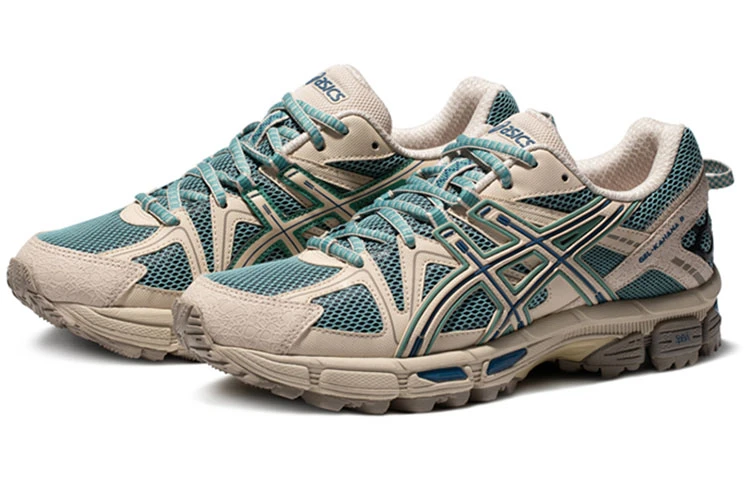 商品[国内直发] Asics|Gel-Kahana 8 抓地透气 织物减震防滑耐磨透气 低帮 休闲城市通勤跑步鞋 女款 绿灰,价格¥599,第3张图片详细描述