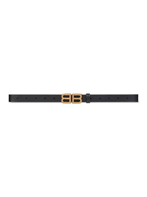 商品Balenciaga|Bb Hourglass Thin Belt,价格¥2759,第1张图片