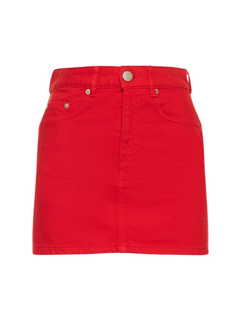 商品AMI|Cotton Denim Mini Skirt,价格¥885,第1张图片