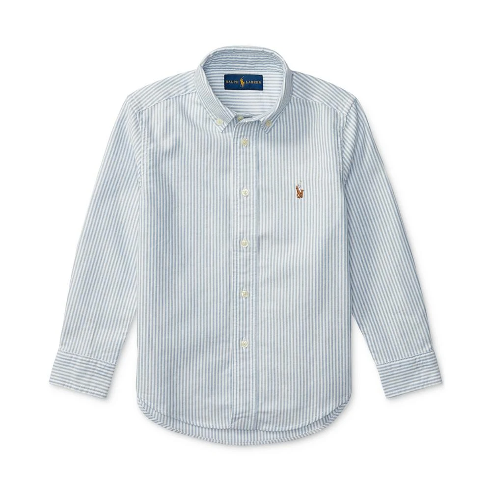商品Ralph Lauren|拉夫劳伦 Little Boys' Blake Oxford Shirt,价格¥405,第3张图片详细描述