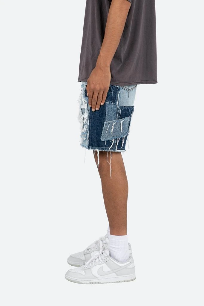商品MNML|R464 Denim Shorts - Blue,价格¥211,第4张图片详细描述