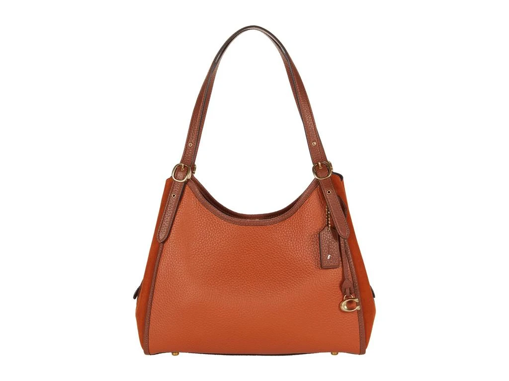 商品Coach|Mixed Leather with Suede Gusset Lori Shoulder Bag,价格¥2949,第1张图片