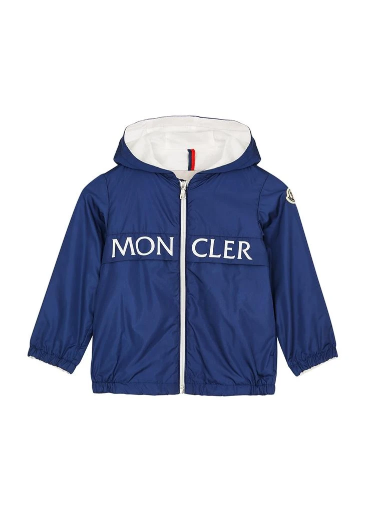 商品Moncler|KIDS Erdville logo hooded shell jacket,价格¥2769,第1张图片