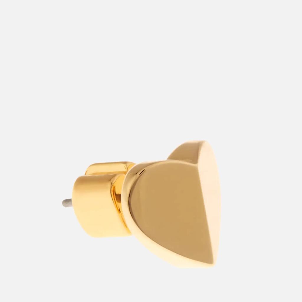 商品Kate Spade|Kate Spade New York Women's Heritage Heart Studs - Gold,价格¥237,第4张图片详细描述