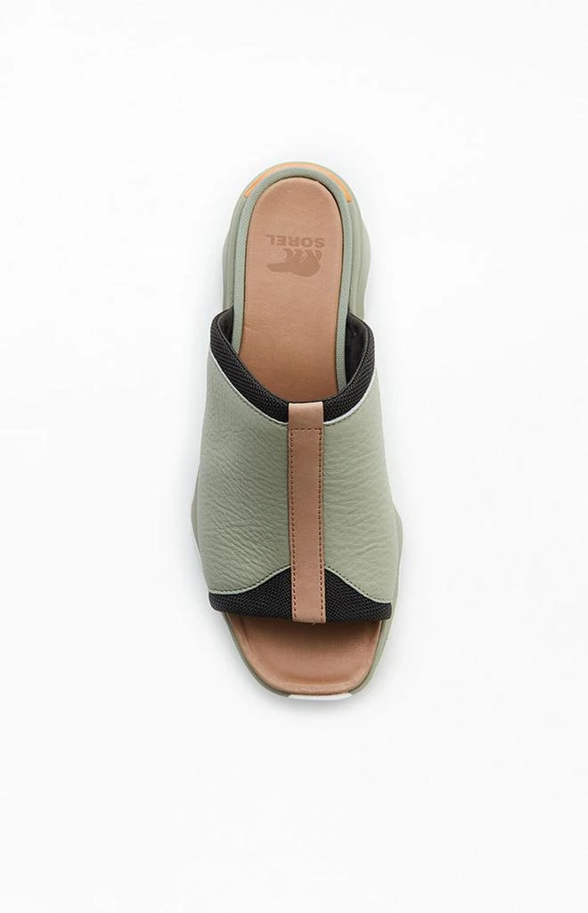 商品SOREL|Women's Olive Kinetic Impact Slide Sandals,价格¥476,第5张图片详细描述