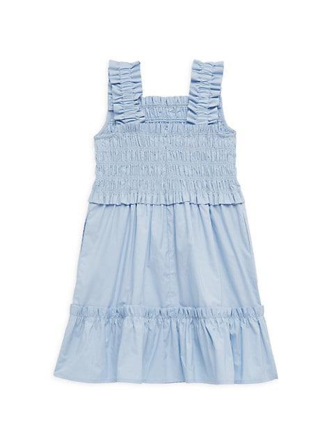 商品Sea|Little Girl's & Girl's Phoebe Smocked Dress,价格¥639,第4张图片详细描述