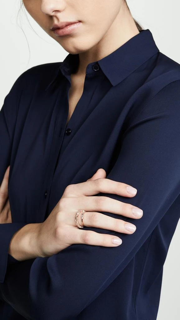 商品Suzanne Kalan|18k 烟花永恒金指环戒指,价格¥28024,第2张图片详细描述