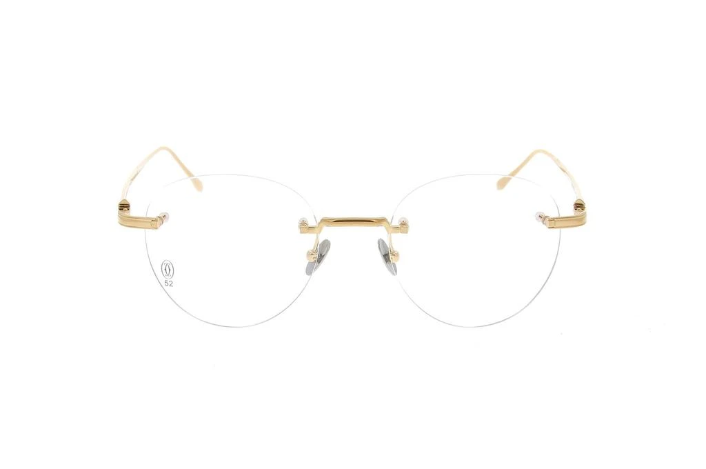 商品Cartier|Cartier Round Frame Glasses,价格¥10445,第1张图片