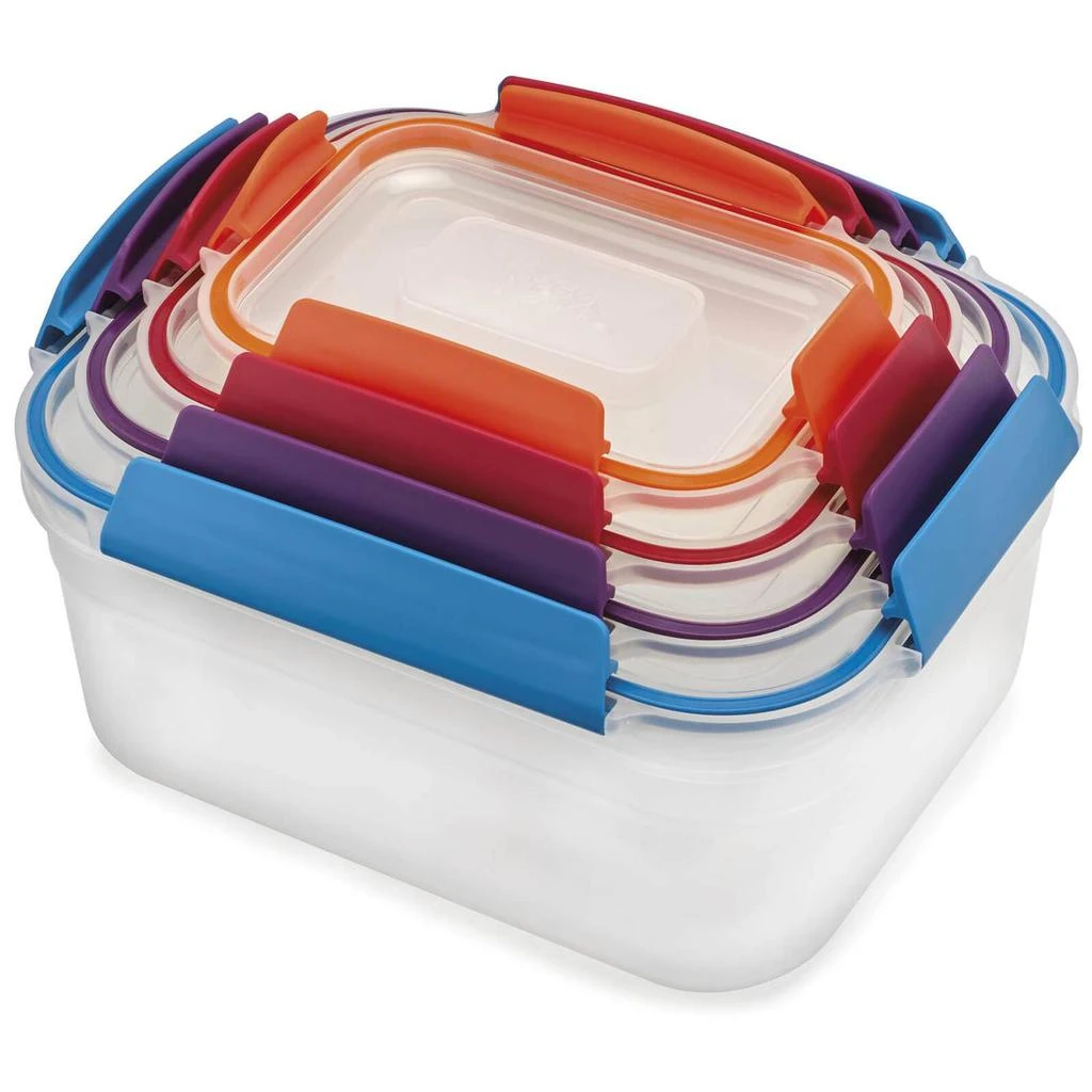 商品Joseph Joseph|Joseph Joseph Nest Lock 4-Piece Container Set - Multicolour,价格¥270,第1张图片