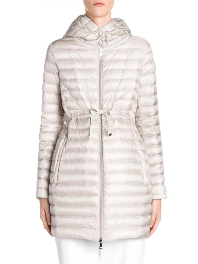 商品Moncler|Moncler - Barbel Long Tie-Waist Puffer Jacket,价格¥9009,第2张图片详细描述
